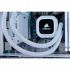Corsair Hydro Series H100i Platinum Enfriamiento Líquido para CPU, 2x 120mm, 2400RPM, Blanco - Imagen adicional 1