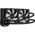 Corsair iCUE H100i RGB PRO XT Enfriamiento Líquido para CPU, 2x 120mm, 2400RPM  1
