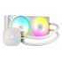 Corsair NAUTILUS 240 RS ARGB Enfriamiento Líquido para CPU, 2x 120mm, hasta 2100RPM, Blanco   1