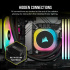 Corsair iCUE Link H170i RGB AIO Enfriamiento Líquido para CPU, 3x 140mm, hasta 2000RPM, Negro  ― Abierto  11
