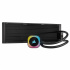 Corsair iCUE Link H170i RGB AIO Enfriamiento Líquido para CPU, 3x 140mm, hasta 2000RPM, Negro  ― Abierto  2