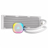 Corsair iCUE Link H150i RGB Enfriamiento Líquido para CPU, 3x 120mm, 480 - 2400RPM, Blanco  2