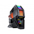 Gabinete Cougar Conquer 2 con Ventana RGB, Full Tower, ATX/CEB/Micro ATX/Mini-ITX, USB 3.0, sin Fuente, Negro/Naranja ― Entrada tipo C no es funcional.