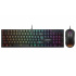 Kit Gamer de Teclado y Mouse Cougar Combat, Alámbrico, USB, Negro (Inglés)  1