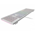 Teclado Gamer Cougar Vantar S RGB, Switch de Tijera, Alámbrico, Blanco (Inglés)  3