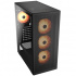 Gabinete Cougar MX220 RGB, Midi-Tower, ATX/Micro-ATX/Mini-ITX, USB 3.0, sin Fuente, 4 Ventiladores Instalados, Negro  2