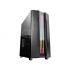 Gabinete Cougar Gemini S, Midi-Tower, ATX/CEB/EATX/Micro-ATX/Mini-ITX, USB 2.0/3.0, sin Fuente, 1 Ventilador Instalado, Negro/Gris 