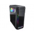 Gabinete Cougar MX331-T con Ventana RGB, Midi-Tower, ATX/micro ATX/Mini-ITX, USB 2.0/3.0, sin Fuente, Negro - Imagen adicional 1