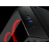 Gabinete Cougar Turret con Ventana LED Rojo, Midi-Tower, ATX/Micro-ATX/Mini-ITX, USB 2.0/3.1, sin Fuente, Negro  12