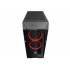 Gabinete Cougar Turret con Ventana LED Rojo, Midi-Tower, ATX/Micro-ATX/Mini-ITX, USB 2.0/3.1, sin Fuente, Negro  3