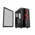 Gabinete Cougar Turret con Ventana LED Rojo, Midi-Tower, ATX/Micro-ATX/Mini-ITX, USB 2.0/3.1, sin Fuente, Negro  8