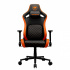 Cougar Silla Gamer Defensor, hasta 120kg, Negro/Naranja  1