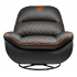 Cougar Sofá Gamer CGR-OVL-ORB, hasta 150Kg, Negro/Naranja  1