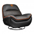 Cougar Sofá Gamer CGR-OVL-ORB, hasta 150Kg, Negro/Naranja  2