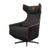 Cougar Sofá Gamer MAGUS, hasta 150Kg, Negro/Naranja - Imagen adicional 1
