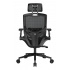 Cougar Silla VELOCISTA UNO, Respaldo de malla, Reposabrazos Ajustables, Negro - Imagen adicional 4