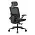 Cougar Silla VELOCISTA UNO, Respaldo de malla, Reposabrazos Ajustables, Negro - Imagen adicional 3