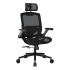 Cougar Silla VELOCISTA UNO, Respaldo de malla, Reposabrazos Ajustables, Negro - Imagen adicional 1