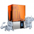 Creality Impresora 3D Halot Sky, 19.2 x 12 x 20cm, Gris/Naranja  2