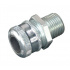 Crouse-Hinds Conector Metálico Tipo Glándula para Cable con Cuerda 9.5 - 12.7mm, Acero  1