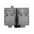 Crouse-Hinds Caja para Pared CPS-152-102, 1 Pieza, Gris