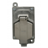 Crouse-Hinds Placa para Pared CPS-532-301, 1 Puerto, 1 Pieza, Gris