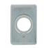 Crouse-Hinds Placa para Pared DS21, 1 Puerto, 1 Pieza, Plata