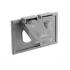 Crouse-Hinds Tapa para Pared DS-70G, 1 Pieza, Gris