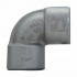 Crouse-Hinds Conector Curvo para Tubo EL-49, 1 1/4", Gris  2