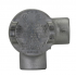 Crouse-Hinds Caja Condulet GUAL16, 2 Puertos, 1/2", Hierro - Imagen adicional 2