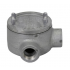 Crouse-Hinds Caja Condulet GUAL49, 2 Puertos, 1 1/4", Hierro