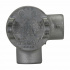 Crouse-Hinds Caja Condulet GUAL16, 1/2", Aluminio  4