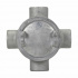 Crouse-Hinds Caja Condulet GUAX49, 1-1/4", Gris  4