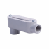 Crouse-Hinds Caja Condulet LB-63, 2 Puertos, 2", Aluminio