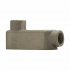 Crouse-Hinds Caja Condulet LB29, 3/4", 2 Salidas, Gris  1