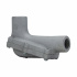Crouse-Hinds Caja Condulet Ovalada Forma LBH, 3/4", Hierro Feraloy  2