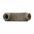 Crouse-Hinds Caja Condulet LL19, 1/2", 2 Salidas, Gris  3
