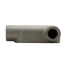 Crouse-Hinds Caja Condulet LR-87 CG SA, 2 Puertos, 3", Aluminio