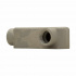 Crouse-Hinds Caja Condulet LR59, 1-1/2", 2 Salidas, Gris  2