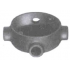 Crouse-Hinds Caja Condulet SEHC-2, 3 Puertos, 3/4", Hierro