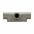 Crouse-Hinds Caja Condulet Ovalada Forma T, 4", Aluminio  1