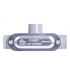 Crouse-Hinds Caja Condulet T-43, 3 Puertos, 1 1/4", Aluminio
