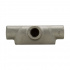 Crouse-Hinds Caja Condulet T-67, 3 Puertos, 2", Hierro