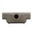 Crouse-Hinds Caja Condulet T67 CG, 3 Puertos, 2", Hierro
