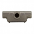 Crouse-Hinds Caja Condulet T-77 CG, 3 Puertos, 2 1/2", Aluminio