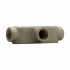 Crouse-Hinds Caja Condulet T49, 1-1/4", 3 Salidas, Gris  4