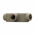 Crouse-Hinds Caja Condulet T69, 2", 3 Salidas, Gris  3