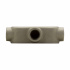 Crouse-Hinds Caja Condulet T69, 2", 3 Salidas, Gris  1
