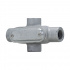 Crouse-Hinds Caja Condulet Ovalada Forma X, 1-1/4", Aluminio  2