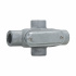 Crouse-Hinds Caja Condulet X67 CG, 2", 4 Salidas, Gris  3